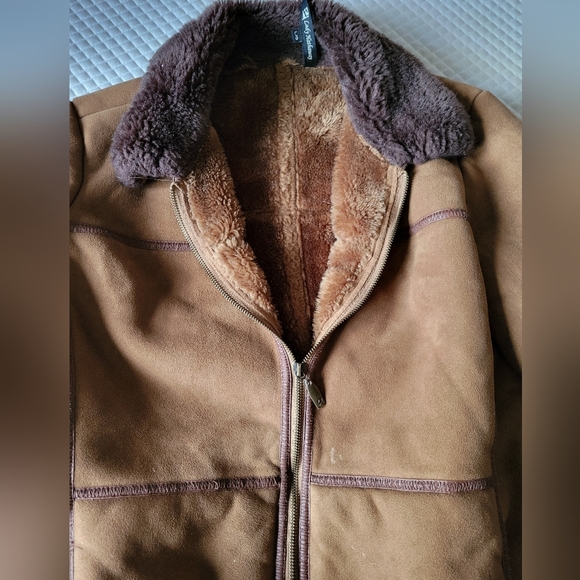 Lady hathaway shearling faux fur coat - Picture 2 of 6